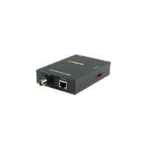 Perle eX-1S110-BNC Network transmitter & receiver Black