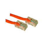 C2G 14ft Assembled Cat5E Crossover networking cable Orange 165.4" (4.2 m)