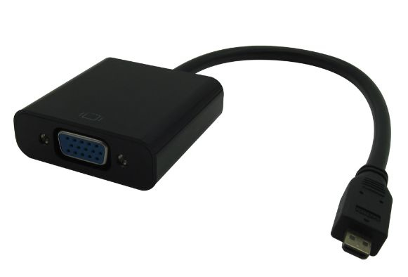 Microconnect Black Hdmidvgab Video Cable Adapter 0.25 M Hdmi Type D (Micro)
