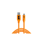 Tether Tools CUC3215-ORG USB cable USB 3.2 Gen 1 (3.1 Gen 1) 4.6 m USB A USB C Orange