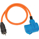 Brennenstuhl 1132910525 power extension 1.5 m 1 AC outlet(s) Outdoor Black, Blue, Orange
