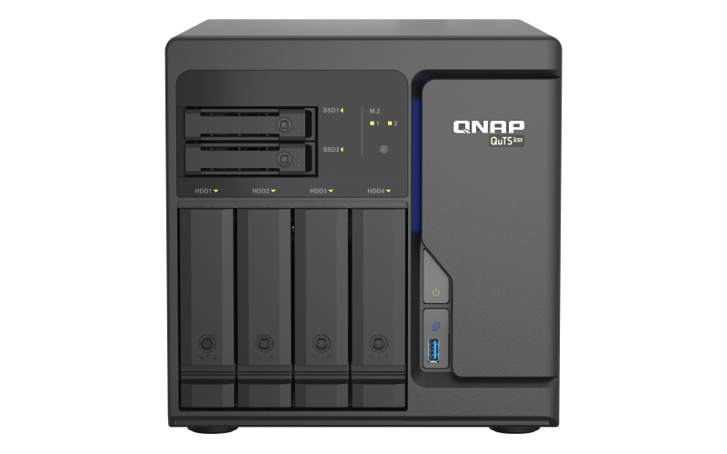QNAP TS-H686-D1602-8G NAS Tower Ethernet LAN Black D-1602