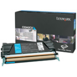 Lexmark C5342CX Toner-kit cyan extra High-Capacity, 7K pages/5% for Lexmark C 534