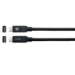 Kramer Electronics C-U32/MFF-15 USB cable USB 3.2 Gen 2 (3.1 Gen 2) 4.6 m USB C Black