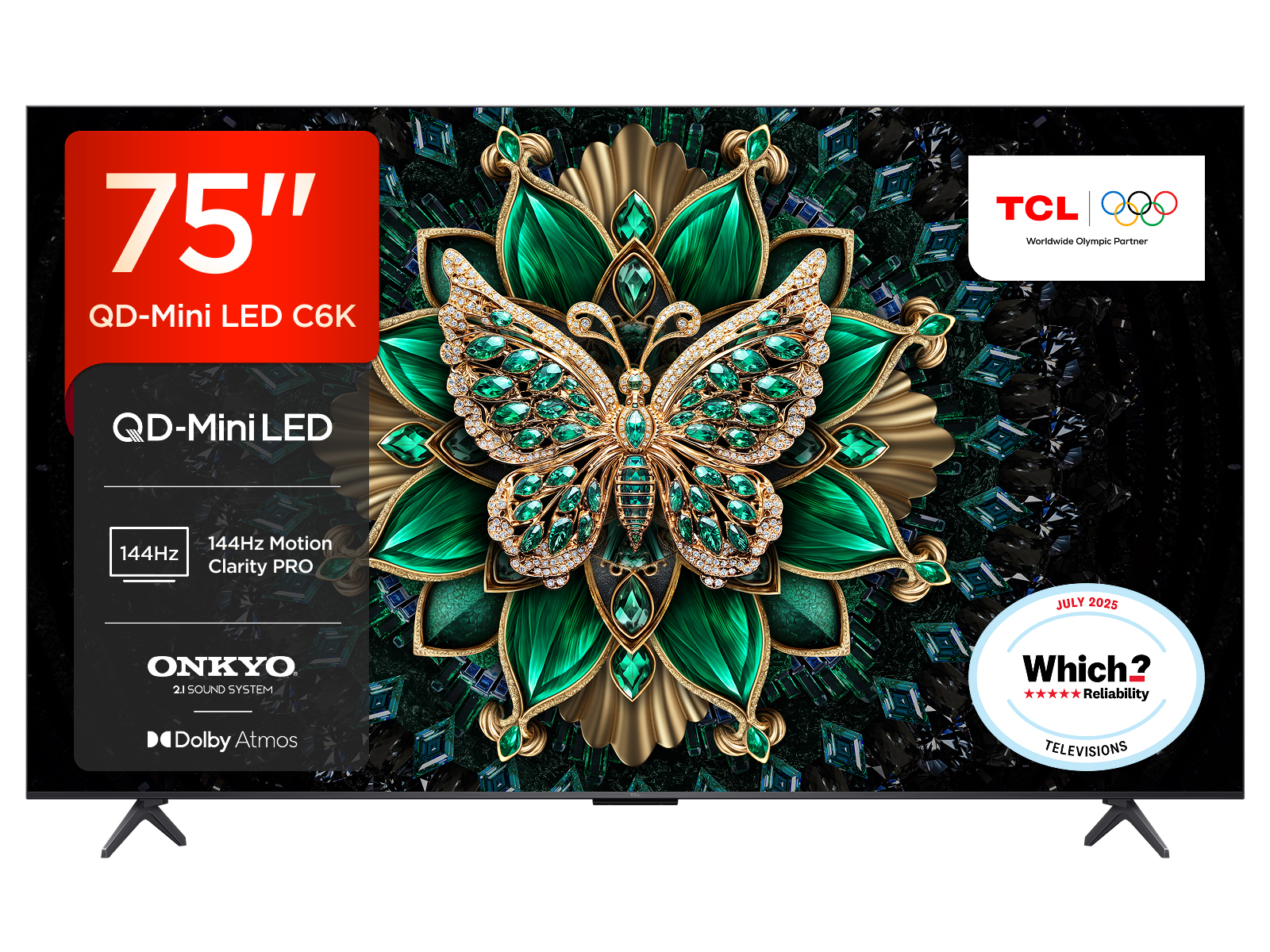 Tcl Light C6k Tv -Uk Premium Qd-Miniled Tv