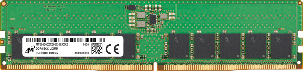 Image of Micron MTC10C1084S1EC48BR memory module 16 GB 2 x 8 GB DDR5 4800 MHz