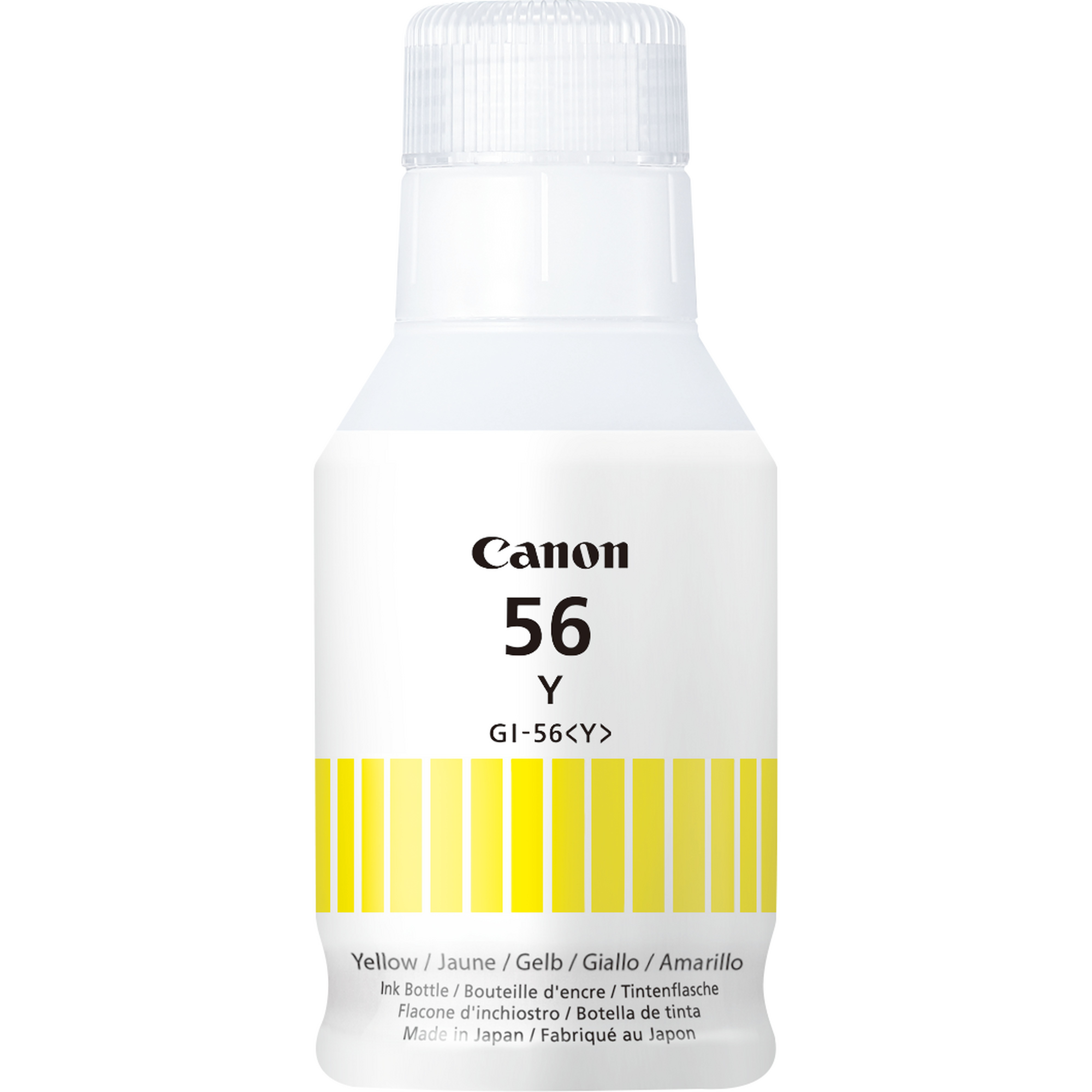 Image of Canon 4432C001/GI-56Y Ink bottle yellow, 14K pages 135ml for Canon...