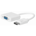 Microconnect DPVGA15CMW video cable adapter 0.15 m VGA (D-Sub) DisplayPort White