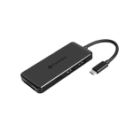 Transcend HUB5C USB 3.2 Gen 2 (3.1 Gen 2) Type-C Zwart