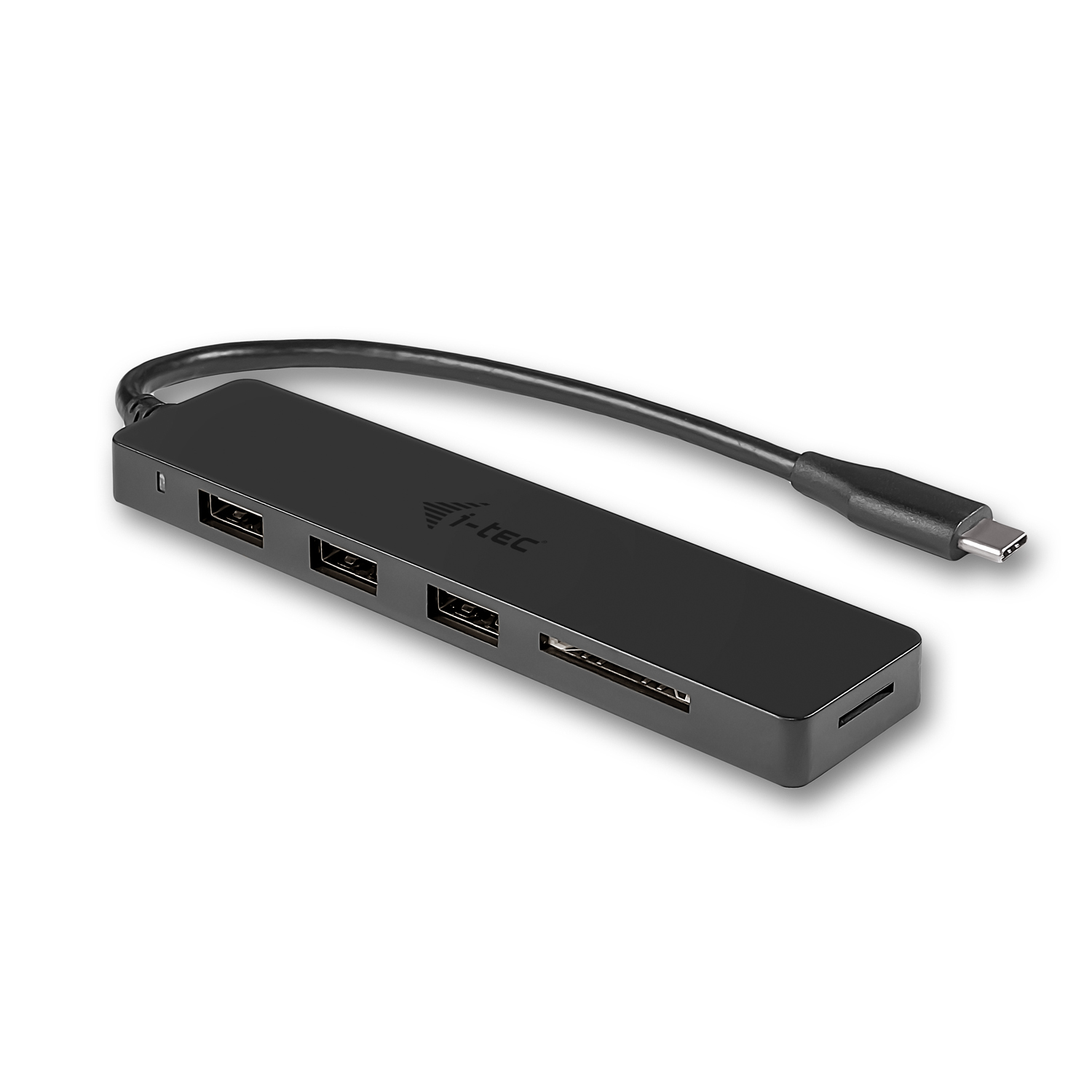 i-tec C31CR3HUB perno e concentratore USB 3.1 (3.1 Gen 2) Type-C 5000 Mbit/s Nero