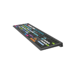 Logickeyboard Avid Media Composer Astra 2 keyboard Universal USB QWERTZ German Grey
