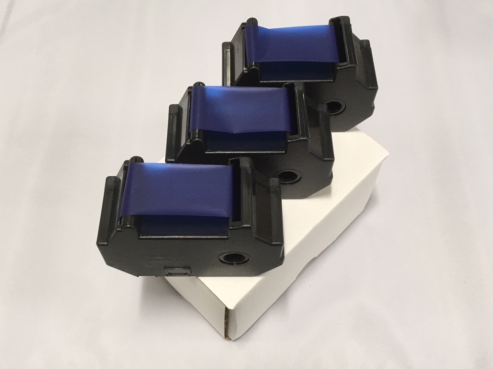 Image of CTS Wholesale Compatible Francotyp Postalia T1000 Blue Ink (Ctgs x 3)