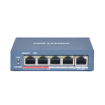 Hikvision DS-3E0105P-E(B) netwerk-switch Unmanaged L2 Fast Ethernet (10/100) Power over Ethernet (PoE) Grijs