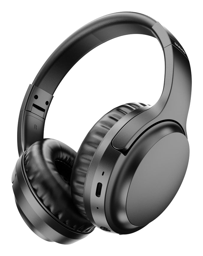 Maplin Bluetooth Noise Cancelling Over-Ear Headphones – Black