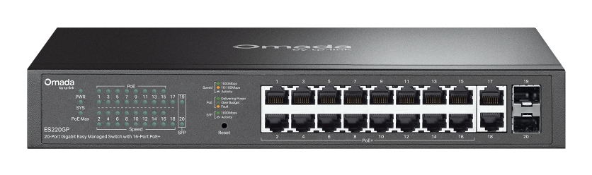 OMADA ES220GP network switch Managed Gigabit Ethernet (10/100/1000) Po