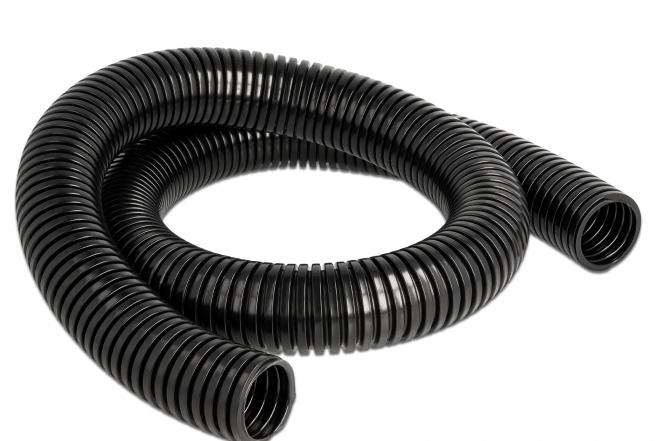 DeLOCK Cable protection sleeve 1 m x 34.5 mm black