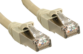 Photos - Cable (video, audio, USB) Lindy Cat.6 SSTP / S/FTP PIMF Premium 7.5m networking cable Grey 45586 