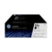 HP 85A svart LaserJet-tonerkassett, original, 2-pack