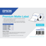 Epson C33S045532 Continous label roll matt die-cut 102mm x 76mm 440 label Pack=1 for Epson TM-C 3400/3500