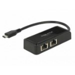 DeLOCK 63927 laptop dock/port replicator Black