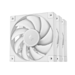 Deepcool FD12(3IN1) WH 120mm Case Fans, 4-pin PWM, 400~2050 RPM, Hydro Bearing