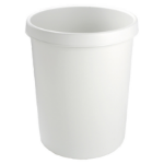 Helit H6106282 afvalcontainer Rond Grijs