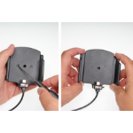 Brodit 521843 houder Actieve houder Mobiele telefoon/Smartphone Zwart