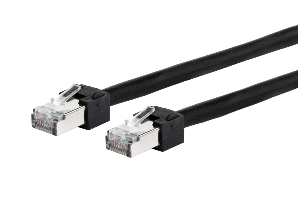 METZ CONNECT 13084FA000-E networking cable Black 10 m Cat5e S/UTP (STP