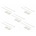 DeLOCK 18678 cable tie mount White Nylon 10 pc(s)