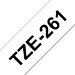 Brother TZE-261 cinta para impresora de etiquetas Negro sobre blanco TZ