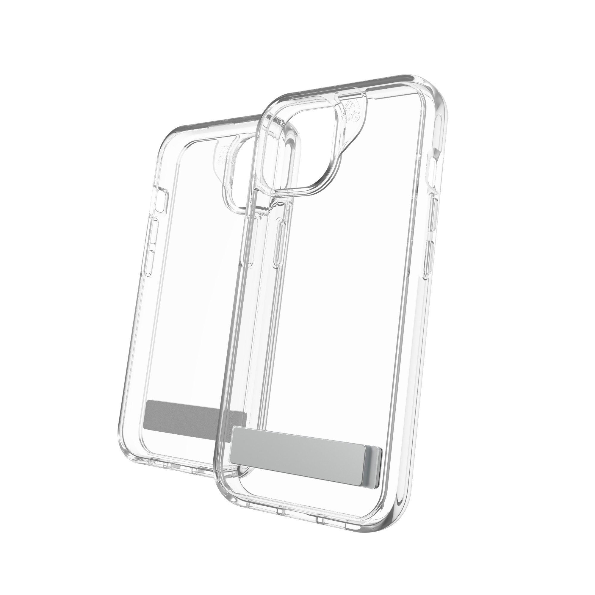 ZAGG Crystal Palace Kickstand Case iPhone 16/15/14/13 Clear