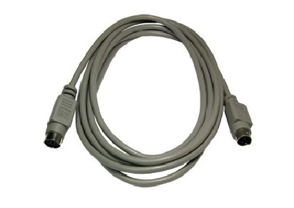 Cables Direct EX-102 PS/2 cable 2 m 6-p Mini-DIN Grey
