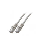 Mercodan Patchkabel KAT6 UTP, Grå, 0,25m, Halogenfri, 2x4xAWG24 LSZH, Polybag, CCA networking cable Grey 0.25 m Cat6 U/UTP (UTP) Round