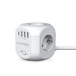 RealPower PowerBox 431 power extension 1.8 m 4 AC outlet(s) Indoor White