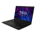 Teqcycle Lenovo Thinkpad T490s Intel® Core™ i5 i5-8265U Laptop 35.6 cm (14") Full HD 16 GB DDR4-SDRAM 256 GB SSD Wi-Fi 5 (802.11ac) Windows 11 Pro Black UK English