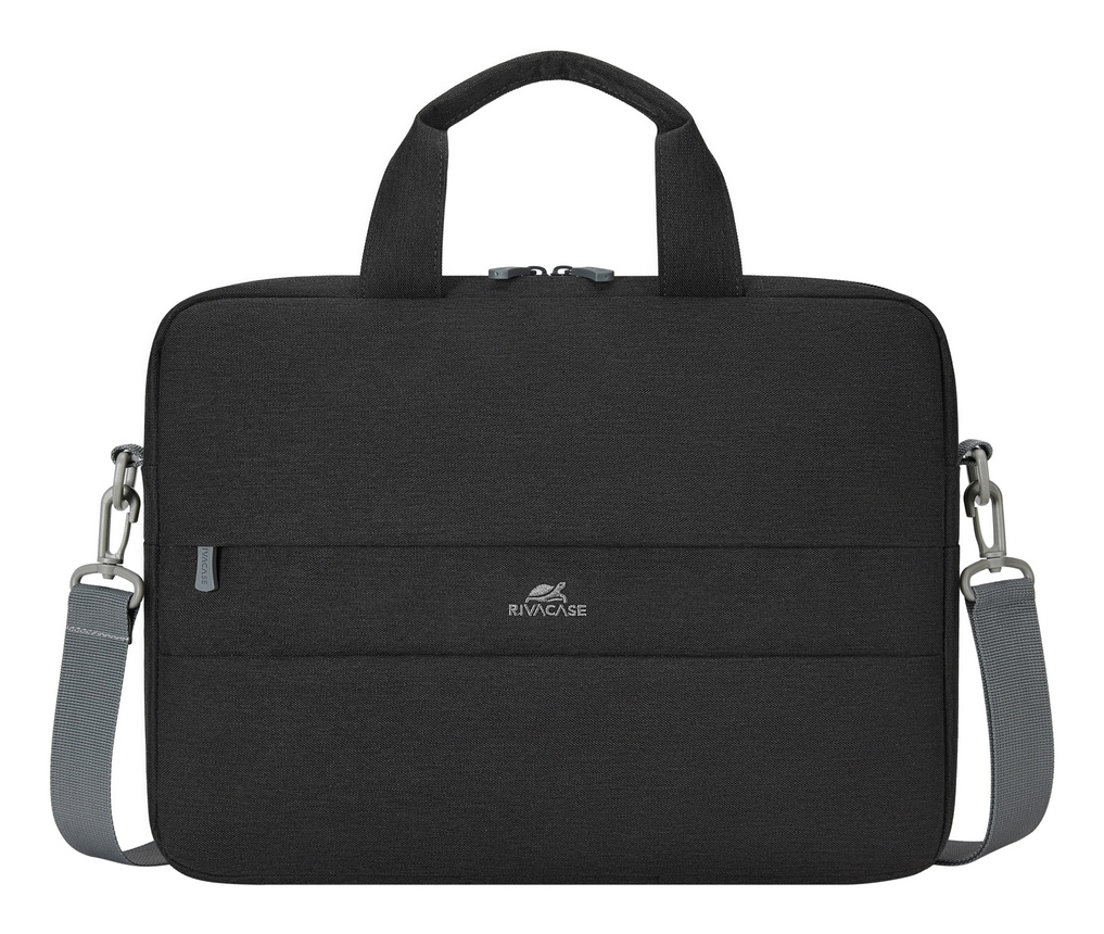 Rivacase Prater 35.6 cm (14") Briefcase Black