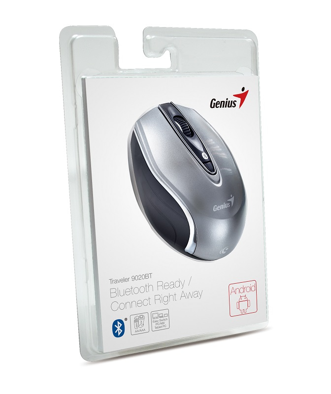 Genius Computer Technology Traveler 9020BT mouse Travel Bluetooth BlueEye 1200 DPI
