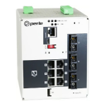 Perle IDS-509F3PP6-C2SD20-SD120 Managed Gigabit Ethernet (10/100/1000) Power over Ethernet (PoE)