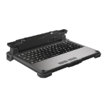 Getac GDKBEL mobile device keyboard Black, Silver Pogo Pin Italian