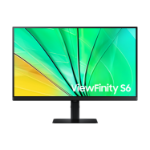 Samsung ViewFinity S6 S60D LED display 68,6 cm (27") 2560 x 1440 pixlar Quad HD Svart