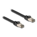 DeLOCK 80244 networking cable Black 10 m Cat6a U/FTP (STP)