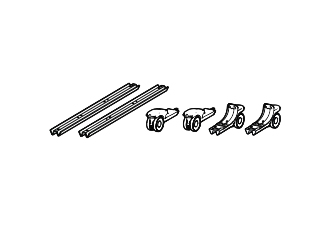 Image of Cisco CS-BRD75P-WUK= interactive whiteboard accessory wheel...