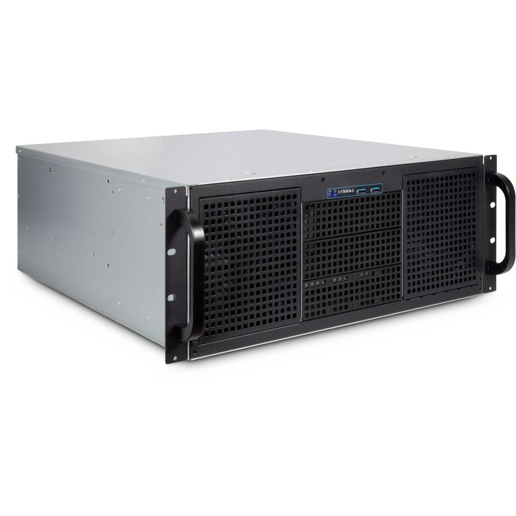 Image of Inter-Tech 4U 40248 Rack Black, Grey
