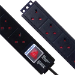 Cablenet 12 Way UK Vertical 1.5u PDU with UK 3m Feed