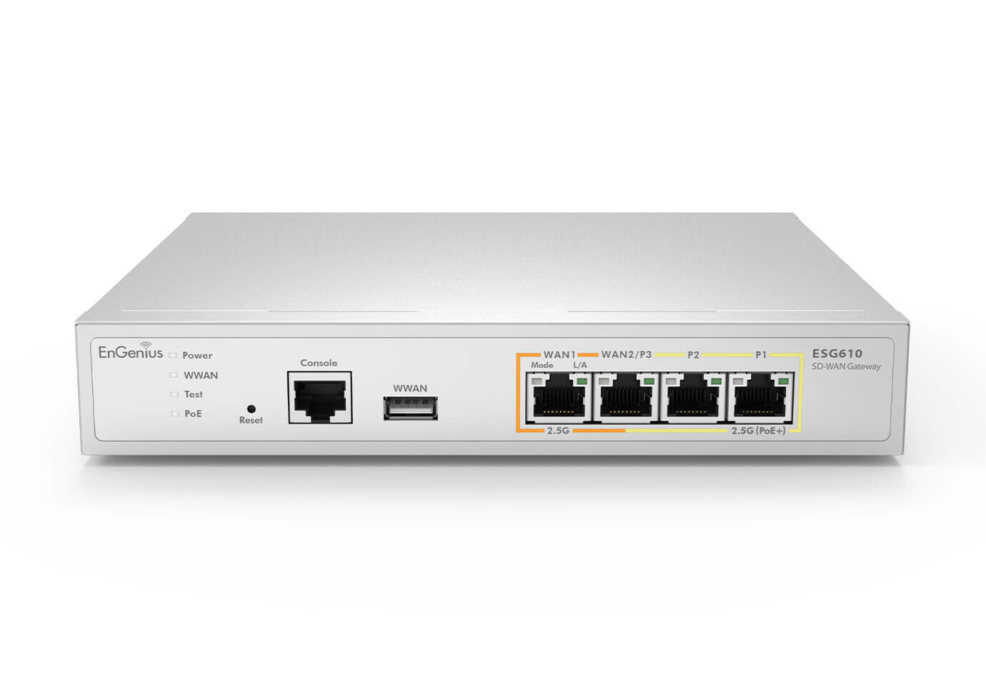 EU Product - Cloud Managed Security Gateway 2 x 2.5 GbE LAN - Gateway - 6.8 Gbps