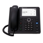 AudioCodes Teams C455HD IP-Phone PoE GbE with integrated BT, Dual Band Wi-Fi and an external power supply black