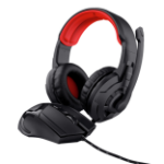 Trust GXT 785 Ravius Headset Wired Head-band Gaming Black, Red