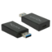 DeLOCK 65689 cable gender changer USB 3.1 Gen 2 Type-A USB 3.1 Gen 2 USB Type-C Black