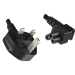 Microconnect PE090818A power cable Black 1.8 m Power plug type G C5 coupler