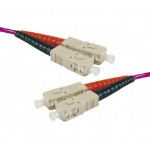 Hypertec 392503-HY InfiniBand/fibre optic cable 3 m SC OM4 Pink